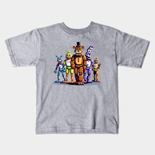 Pixel Five Nights At Freddy's Retro Ichi Kids T-Shirt